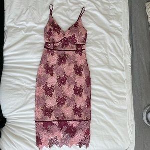 Lulu’s Floral Midi Dress